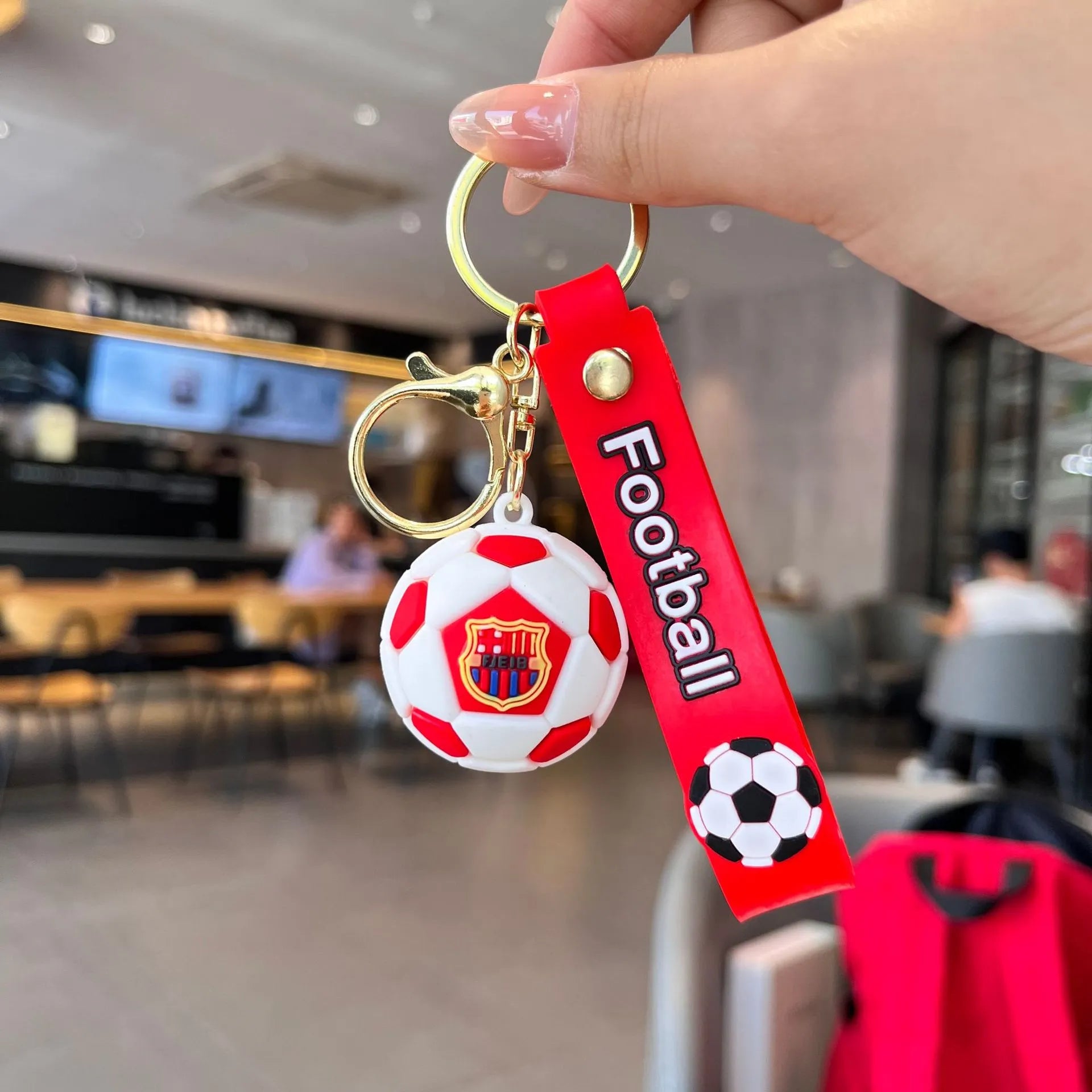 Creative Football 3D Keychain