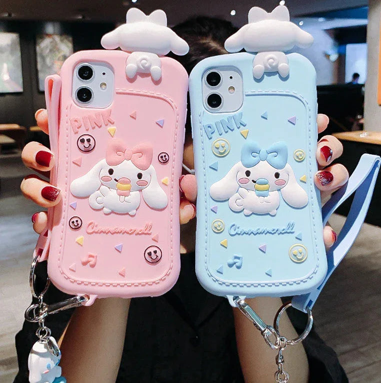 Cartoon Cinnamoroll Phone Case for iphone 7/7plus/8/8P/X/XS/XR/XS Max/11/11pro/11pro max/12/12pro/12mini/12pro max PN2817 - Bear Hugs