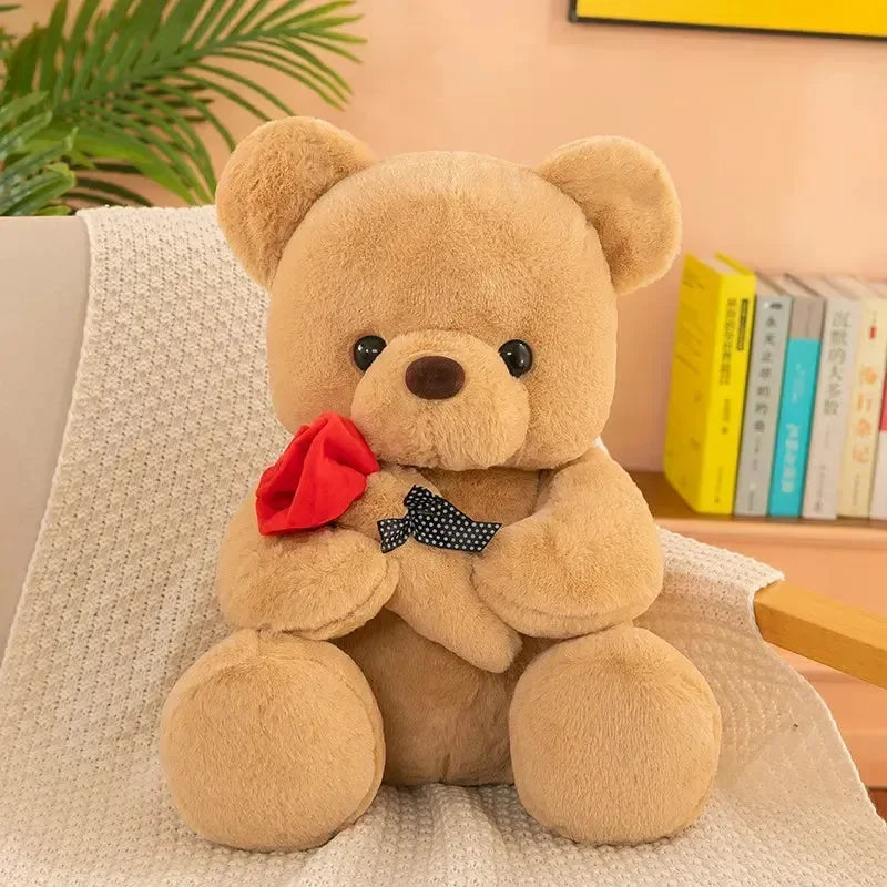 Valentine Rose Teddy Bear (30 cm)