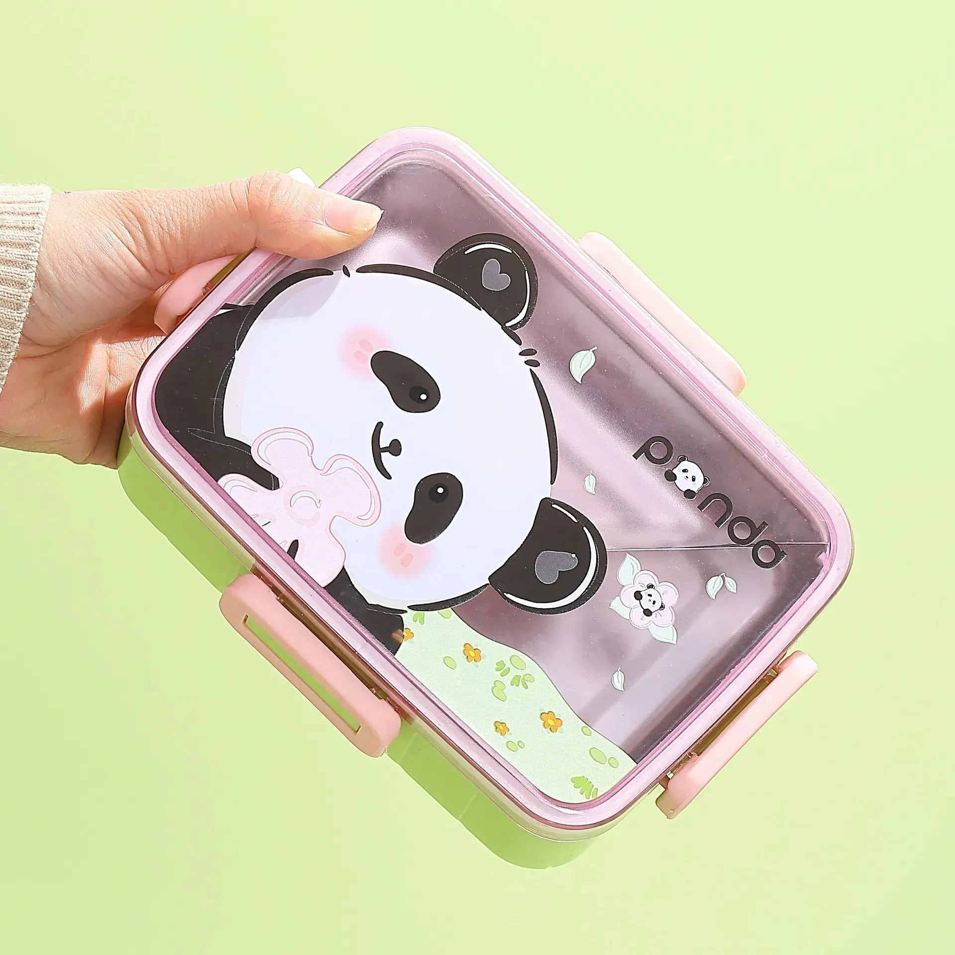 Cartoon Themed Stainless Steel Lunch Box