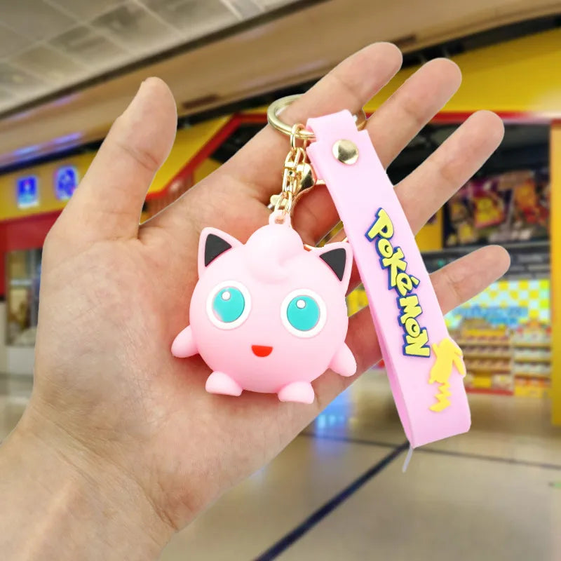 Adorable Pokémon 3D Keychain