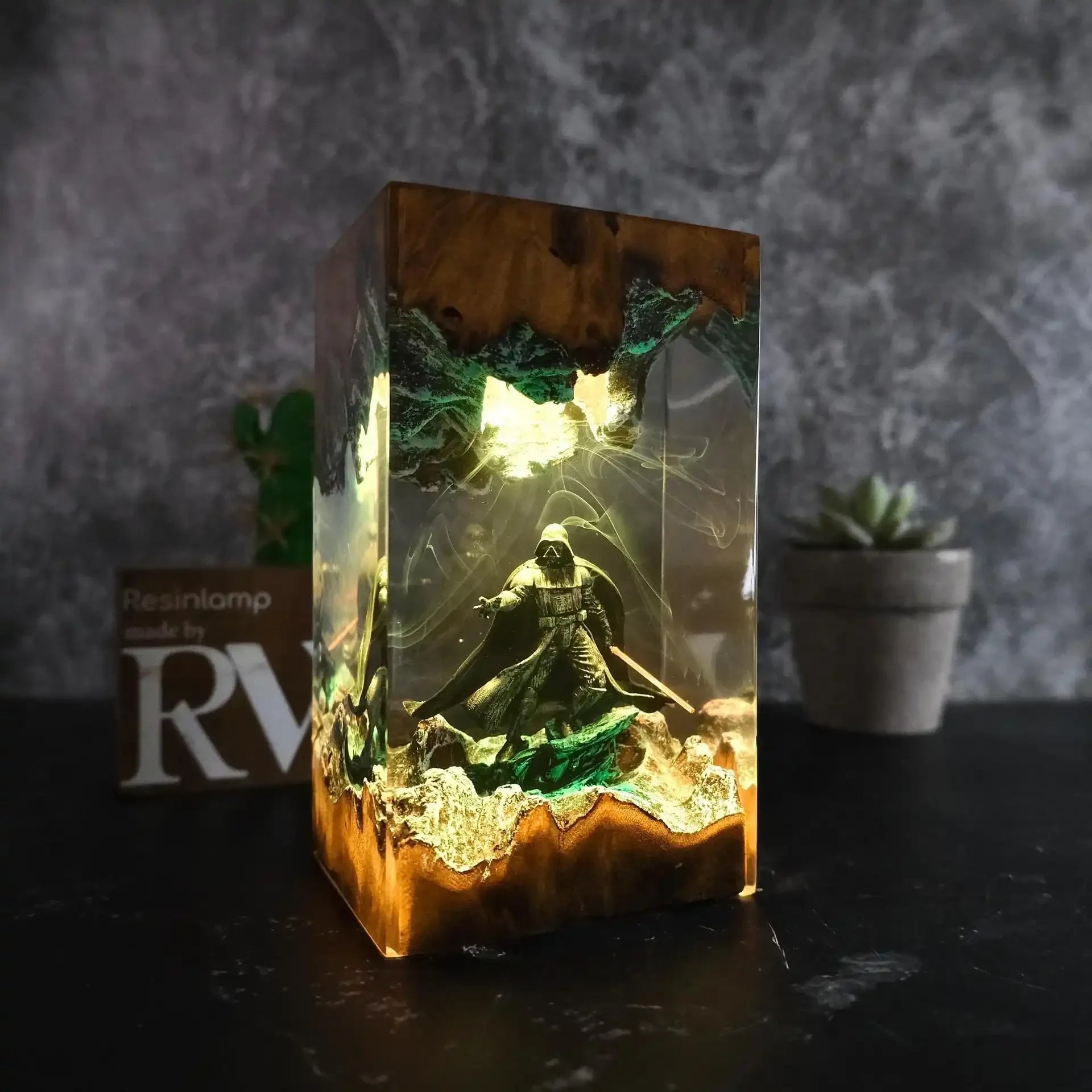 Sith Lord's Glow Resin Night Light