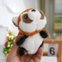Reversible Cuddles Panda Keychain