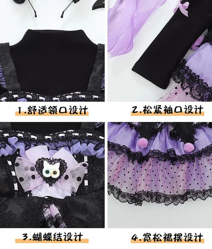 Fashion Kuromi Dress Set For Children PN6447 - Bear Hugs