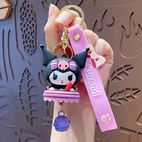 Kuromi Mischief Charms 3D Keychain