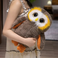 Big-Eyed Wise Owl Plush Pal