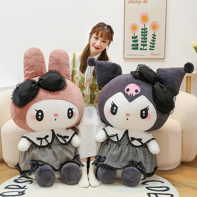 Kuromi My Melody Goth Style Plushies