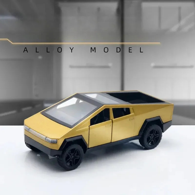 Futuristic Die-cast Tesla Cybertruck (1:36 Scale)
