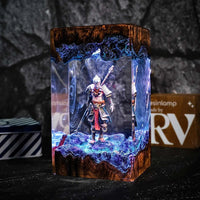Monkey King's Glow Resin Night Light