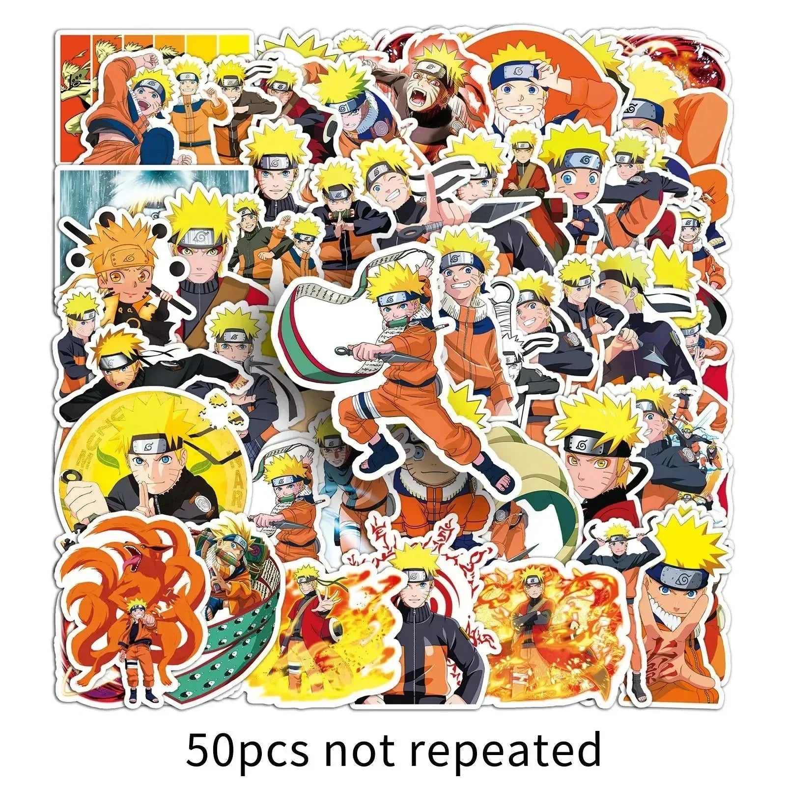 Naruto Sticker Pack (50 Pcs)