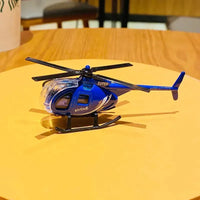 Sky High Mini Helicopter Metal Keychain