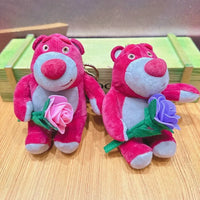 Porte-clés en peluche Lotso Bear Love Bloom 