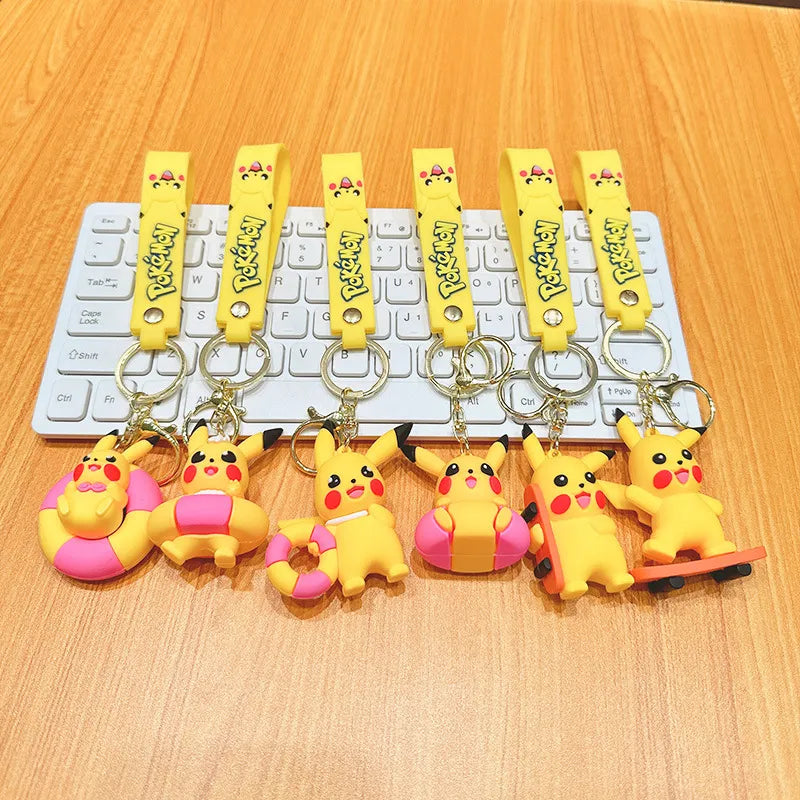 Sporty Pikachu 3D Keychain