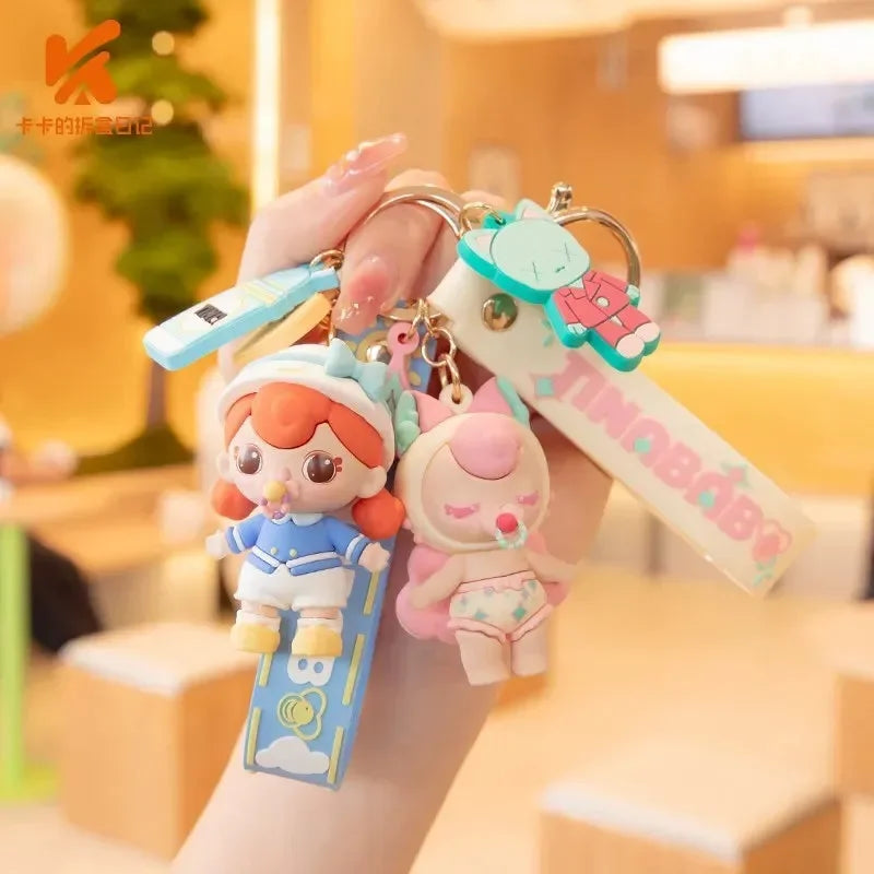 Tinabab Pacifier Pal Silicone Keychain
