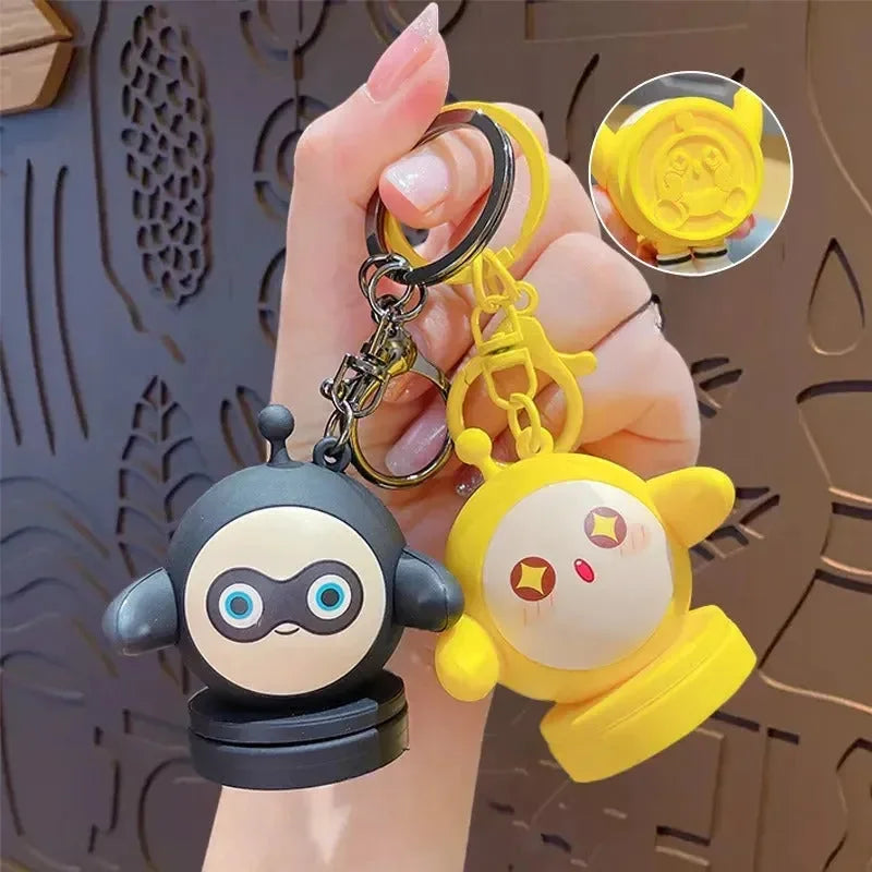 Eggparty Ink Stamp Keychain