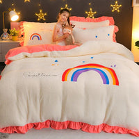 Kawaii Rainbow Bedding Set PN3121 - Bear Hugs