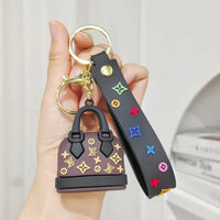 Monogram Bag 3D Keychain