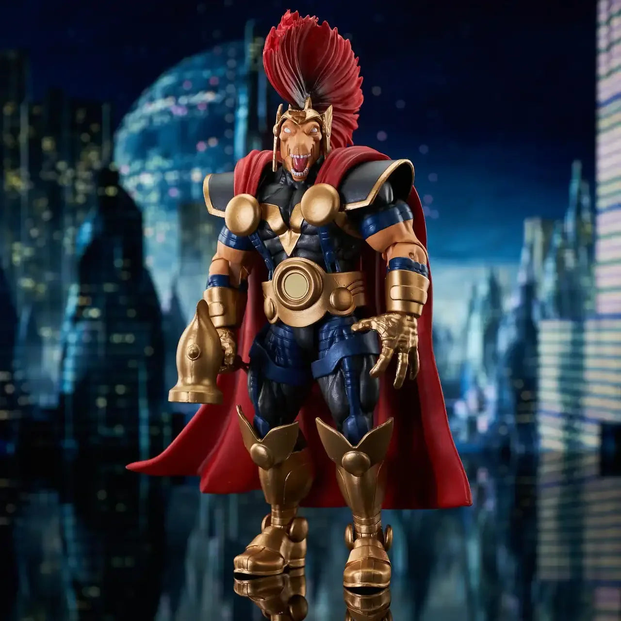 Figurine Thor à tête de cheval MRVL Select (25 cm) 