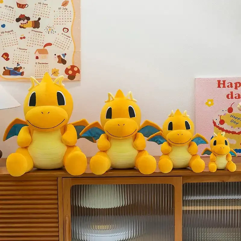 Smiling Dragonite Pokimon Plush