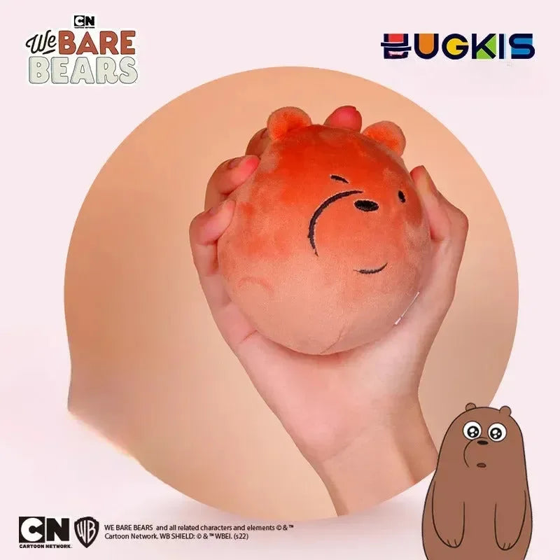 We Bare Bears Squeeze Plush Keychain