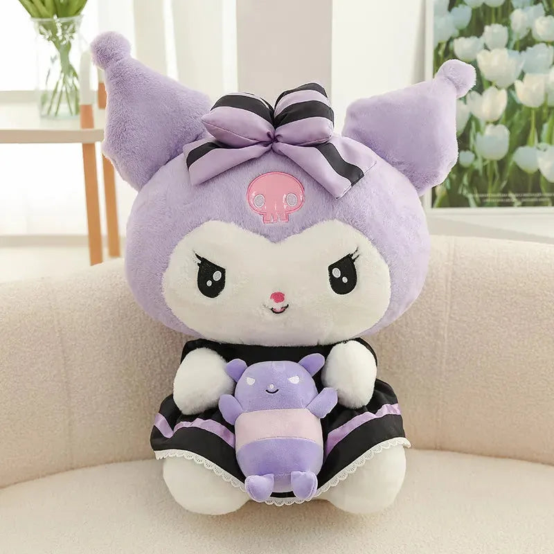 Sanrio Baby Teddy Kuromi Plushie