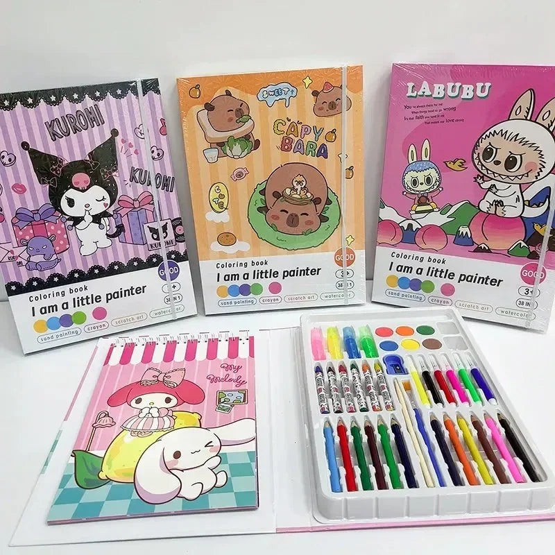 Coloring Adventure Watercolor Pens (Set of 38)