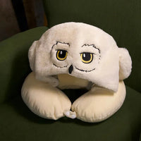 Plush Hedwig Eye Mask and U-Neck Pillow