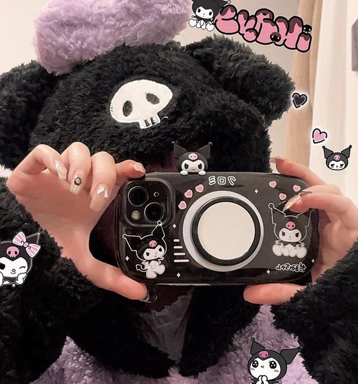 Cute Kuromi Phone Case for iphone 11/11pro/11pro max/12/12mini/12pro/12pro max/13/13pro/13pro max/14/14plus/14pro/14pro max/15/15pro/15pro max PN6234 - Bear Hugs