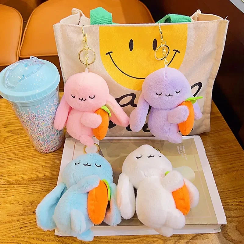 Bunny Bliss Nibbler Plush Keychain
