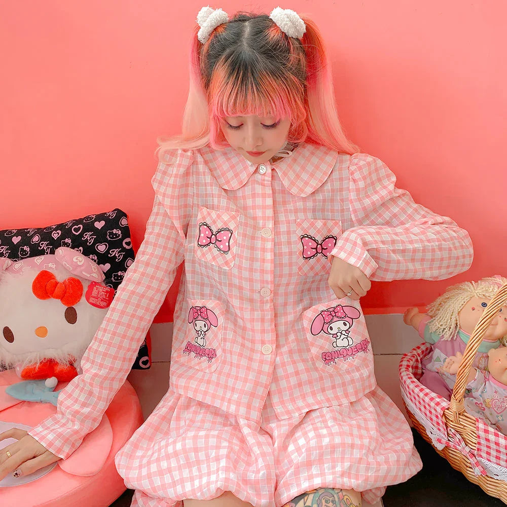 Fashion Anime Summer Shirt And Shorts Set PN4273 - Bear Hugs