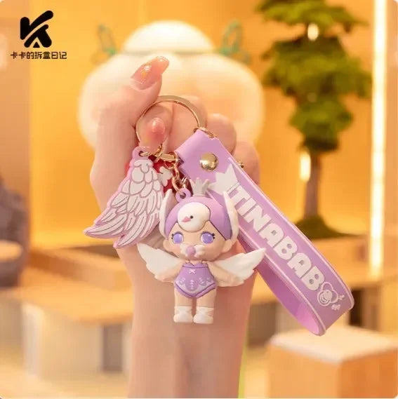 Tinabab Pacifier Pal Silicone Keychain