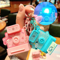 Kawaii Sanrio Polaroid Camera Keychain