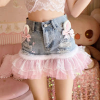 Fashion Girls Jean Shorts PN6587 - Bear Hugs