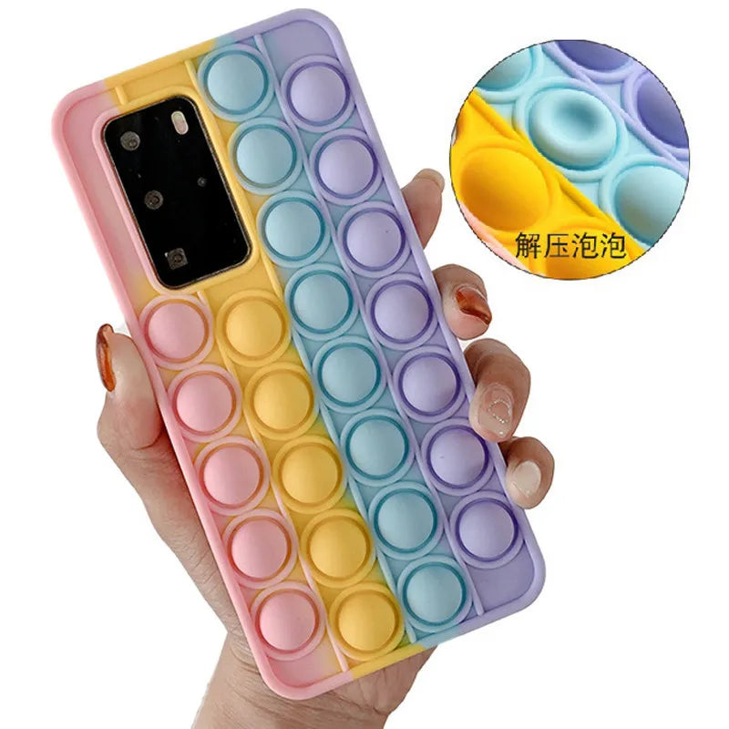 Rainbow Pop-It Phone Case (For Samsung)