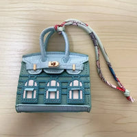 Mini Leather Bag Keychains