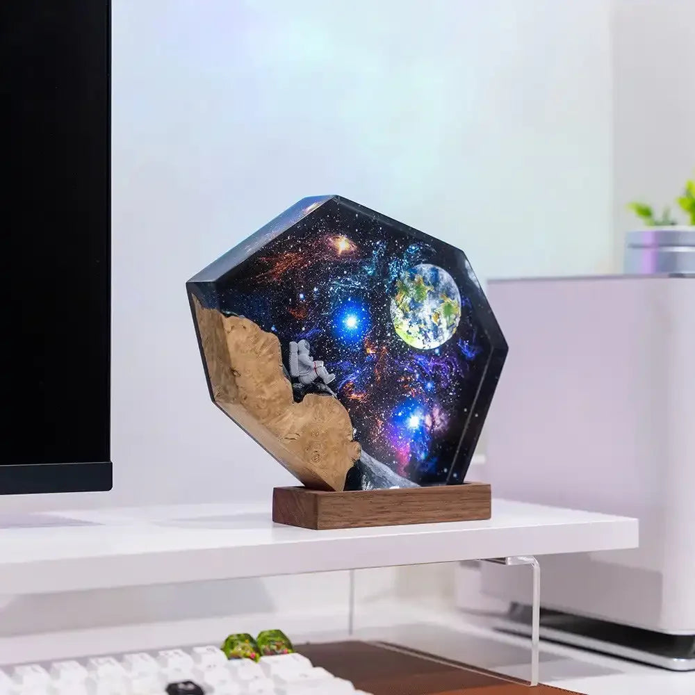 Stargazer's Dream Resin Night Light