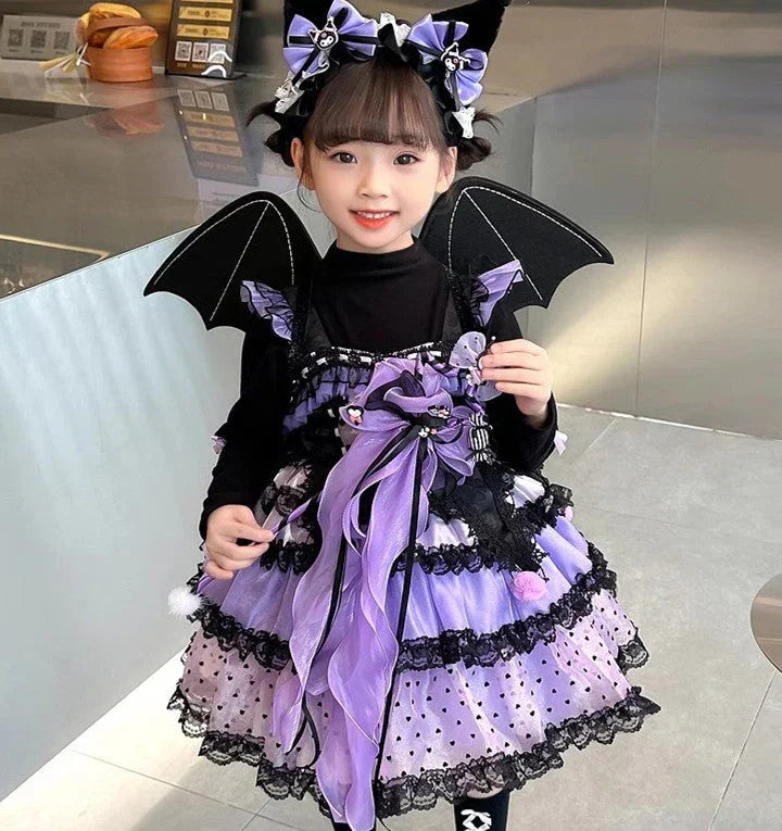 Fashion Kuromi Dress Set For Children PN6447 - Bear Hugs