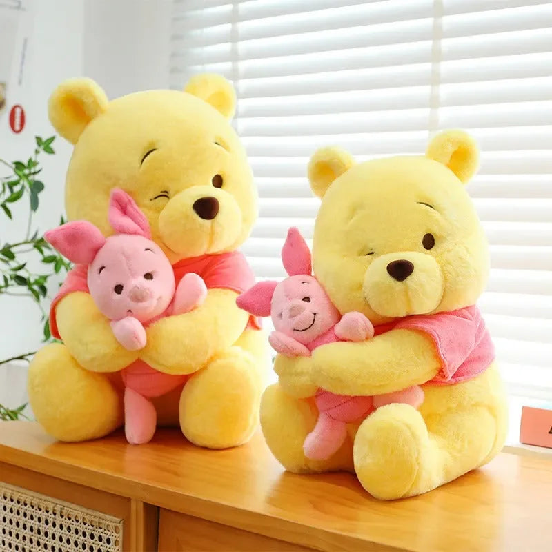 Pooh & Piggy Tight Hug Plushie