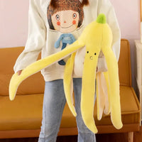 Peeled Banana Plushie