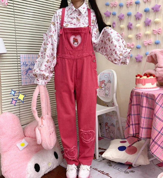 Fashion Girls Overalls/Trousers PN5466 - Bear Hugs