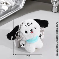 Pochacco Perky Pup Plush Keychain