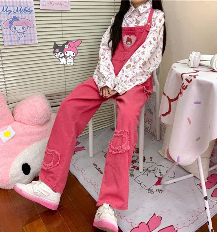 Fashion Girls Overalls/Trousers PN5466 - Bear Hugs