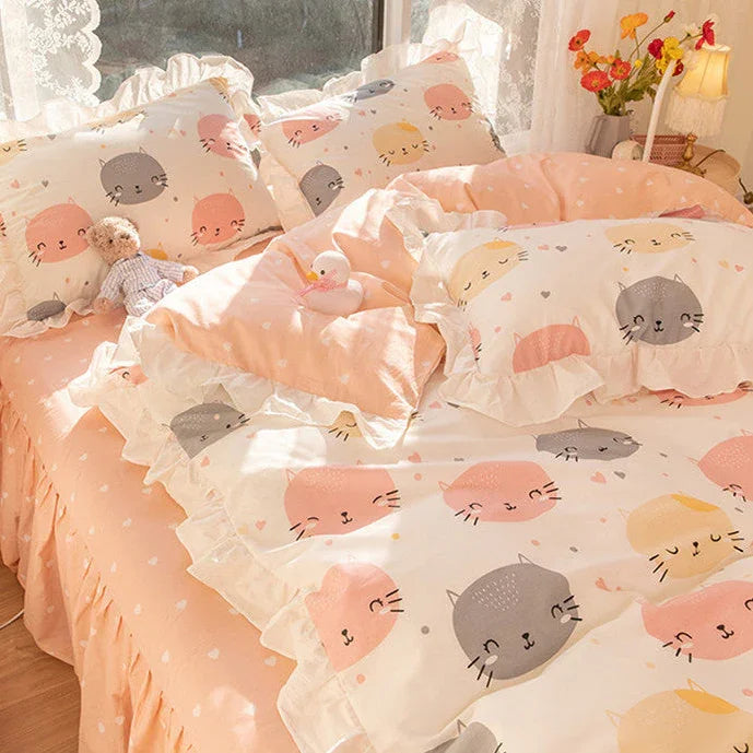 Lovely Cats Bedding Set PN3644 - Bear Hugs