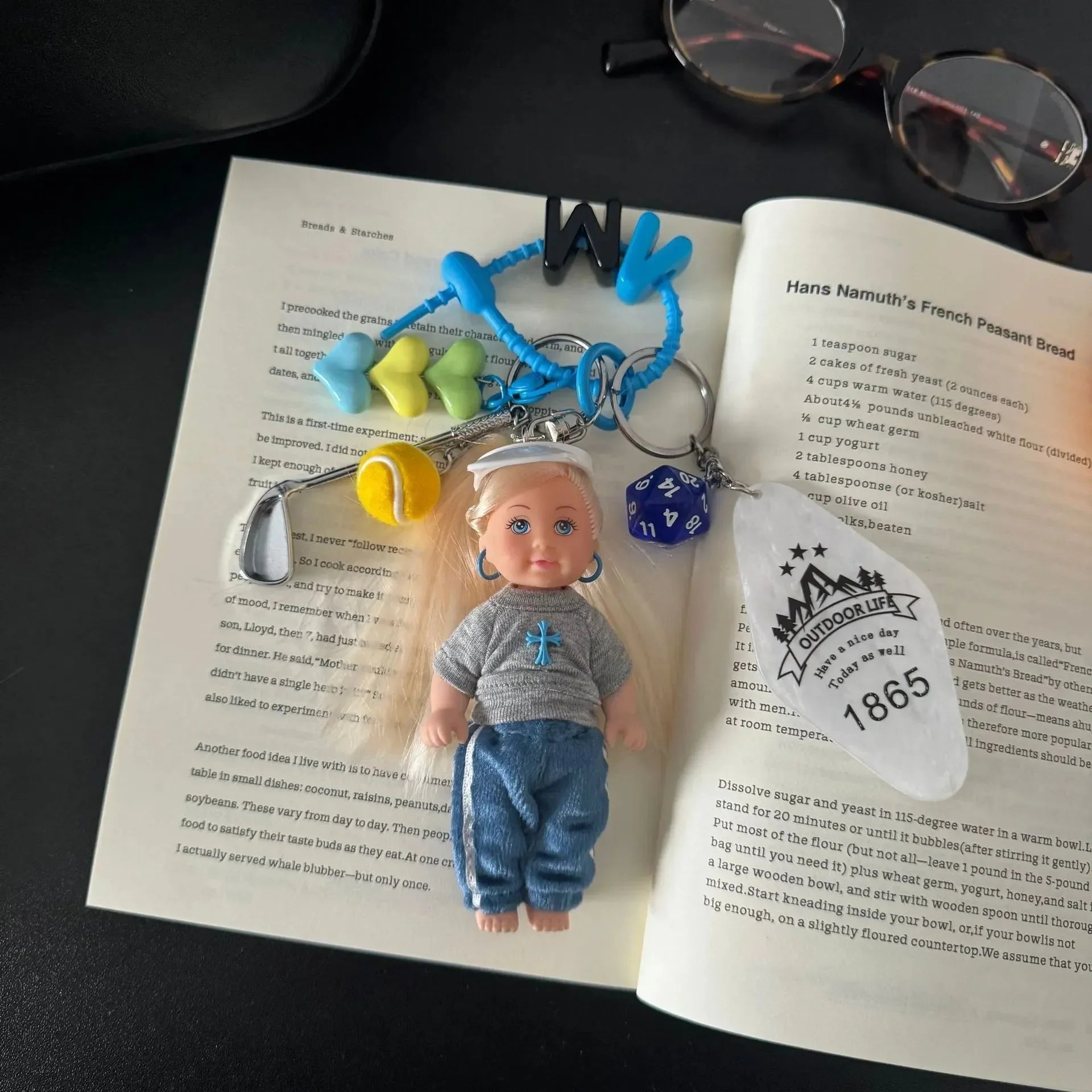 BRB Dreamy Diva Doll Keychains