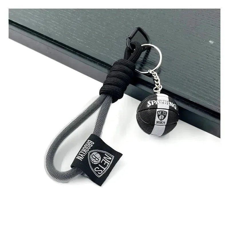 Porte-clés de l'équipe de basket-ball Court Spin 