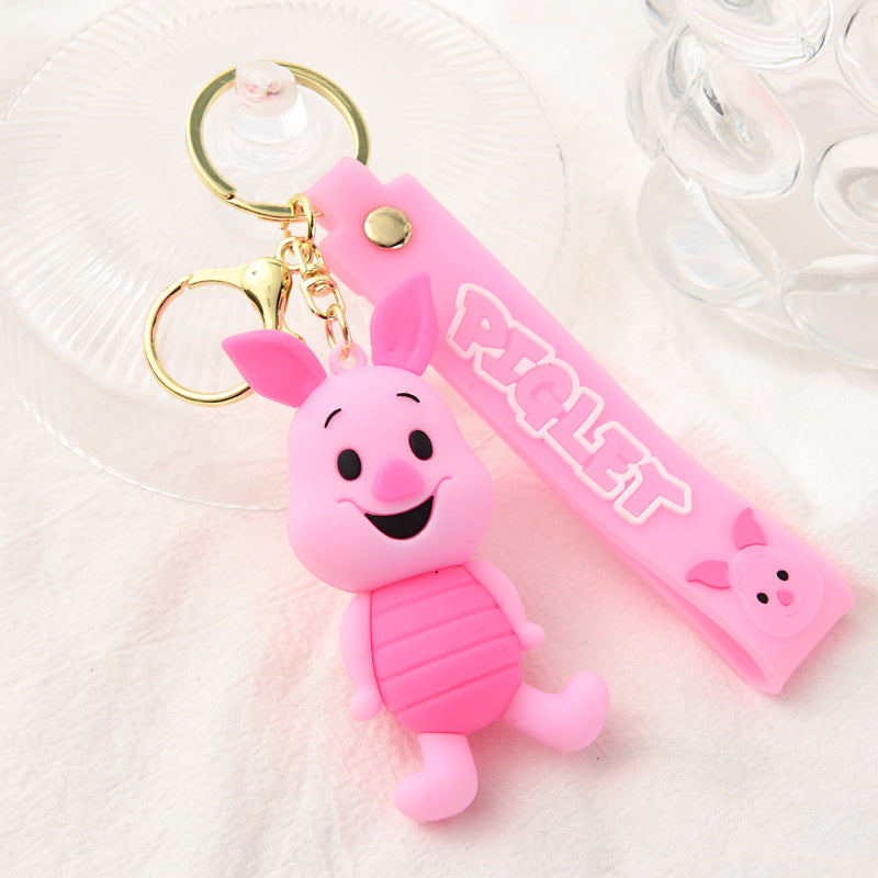 Hundred Acre Friends Classic Keychain