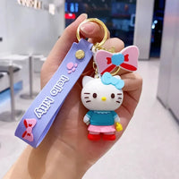 Hello Kitty Style Spectrum Keychain