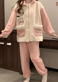 Fashion Cartoon Pajamas Home Suit PN6224 - Bear Hugs
