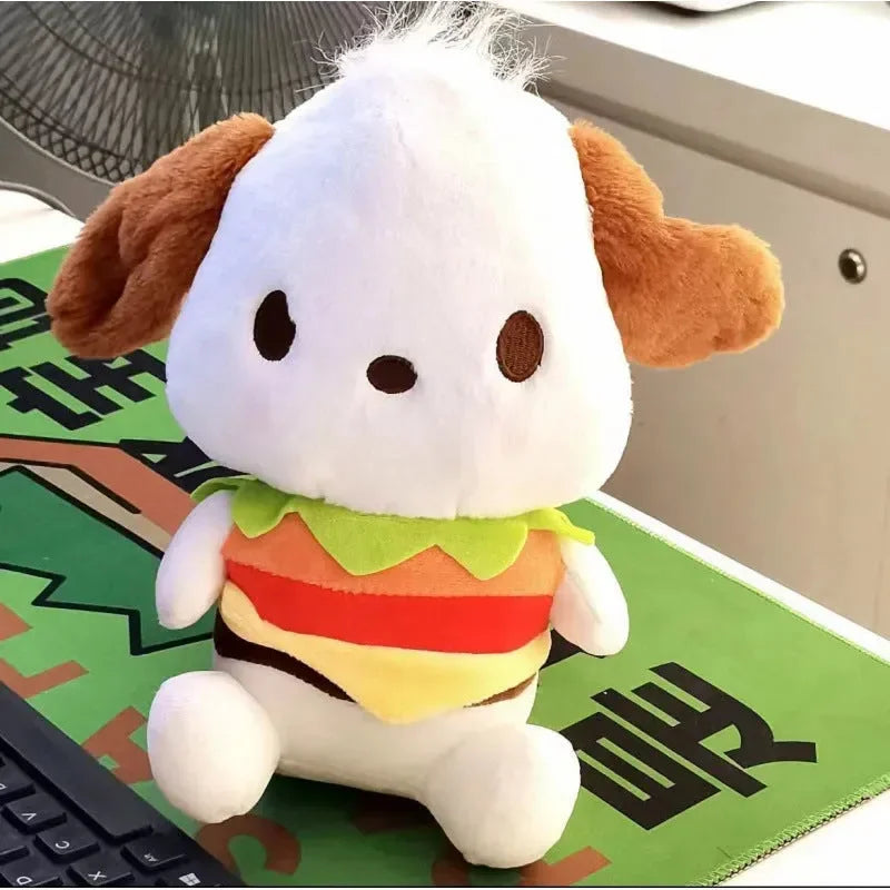 Hamburger Pochacco Cosplay Plushie (25 cm)