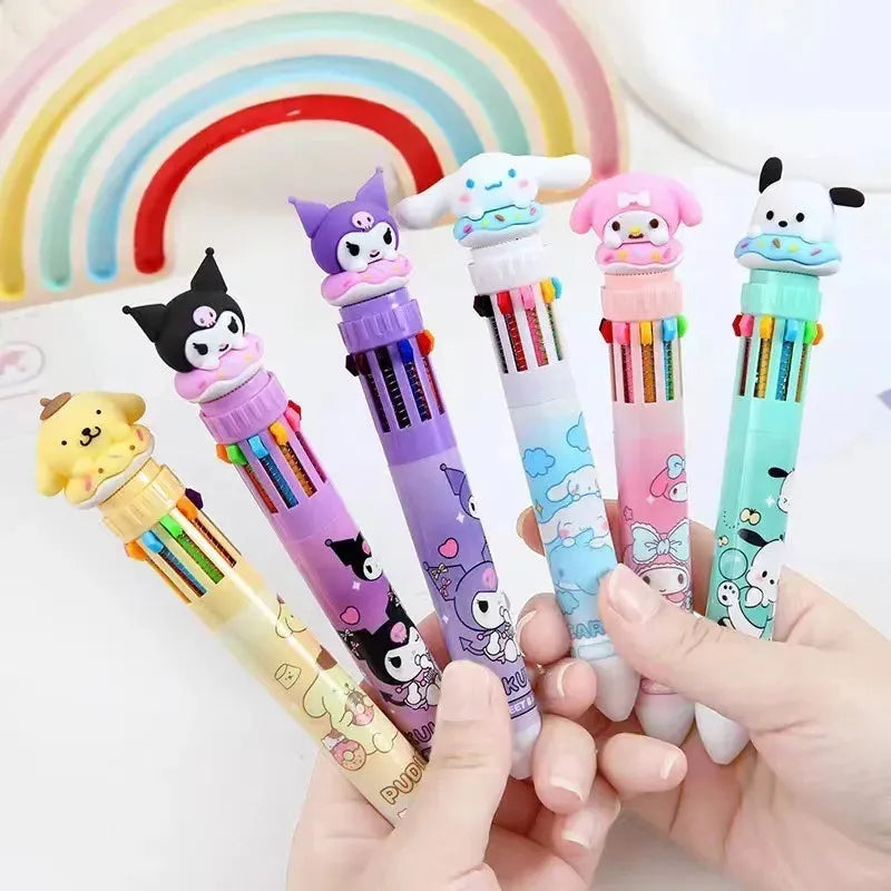 Sanrio 10-in-1 Kawaii Ball Pen